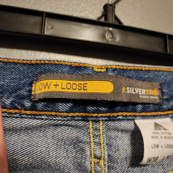 VTG 90's Y2K Levi's Silvertab low & loose jeans size W36xL34 - Picture 15 of 16